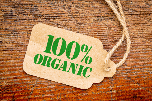 one hundred percent organic
