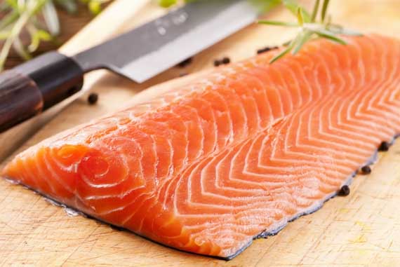 salmon fillet dietary nucleic acids RNA no-aging diet Dr. Benjamin S. Frank