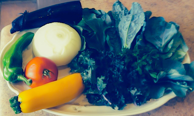 Hank's Ingredients kitchen organic vegetables
