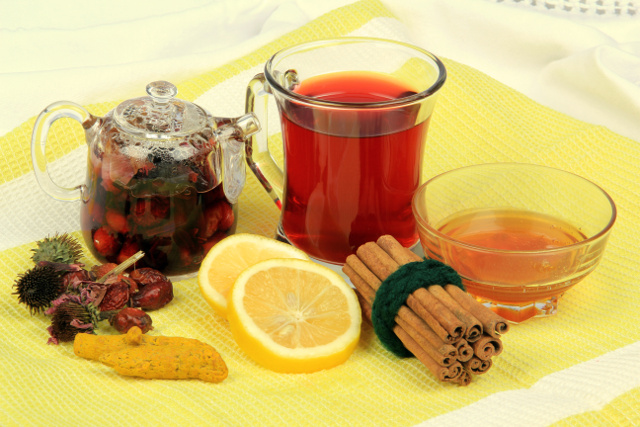 Winter Health Tea viruses flu colds