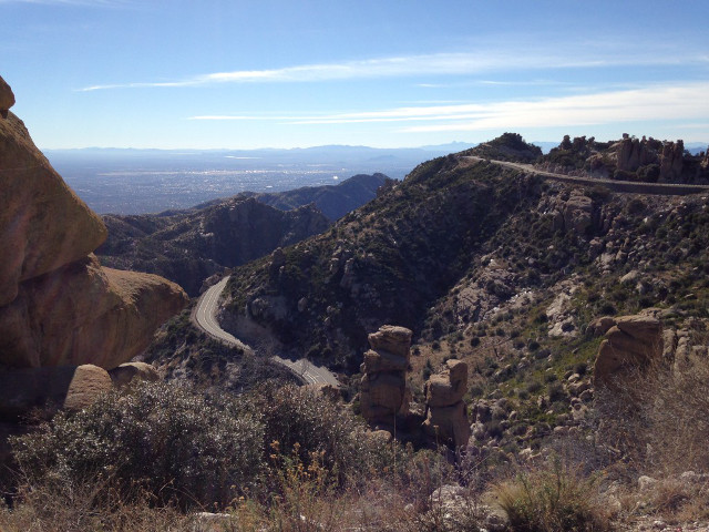 Hoodoo Vista Mt Lemmon Tucson Arizona bike training