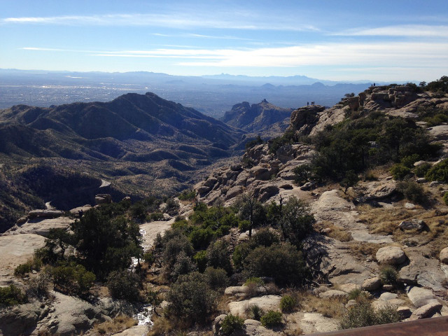 Windy Point Mount Lemmon Tucson Arizona bike training