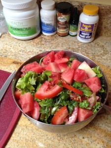 Irena Ossola salad raw food cleanse