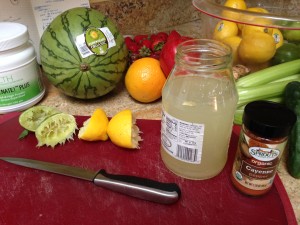 Irena Ossola juice cleanse lemonade