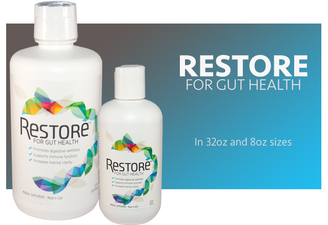 Restore Ion gut health liquid supplement