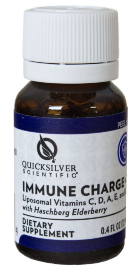 immune charge plus liposomal shot bottle